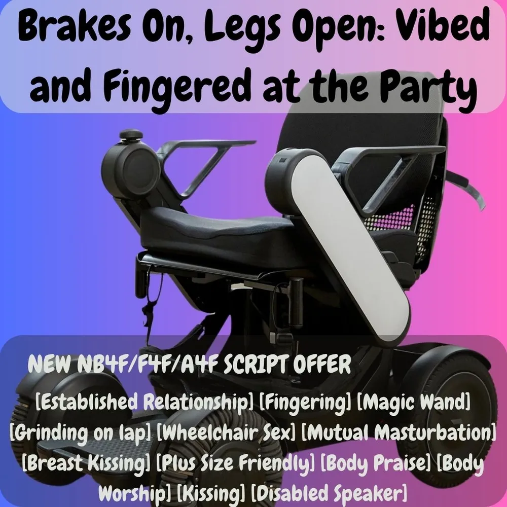Brakes On, Legs Open: Vibed and Fingered at the Party