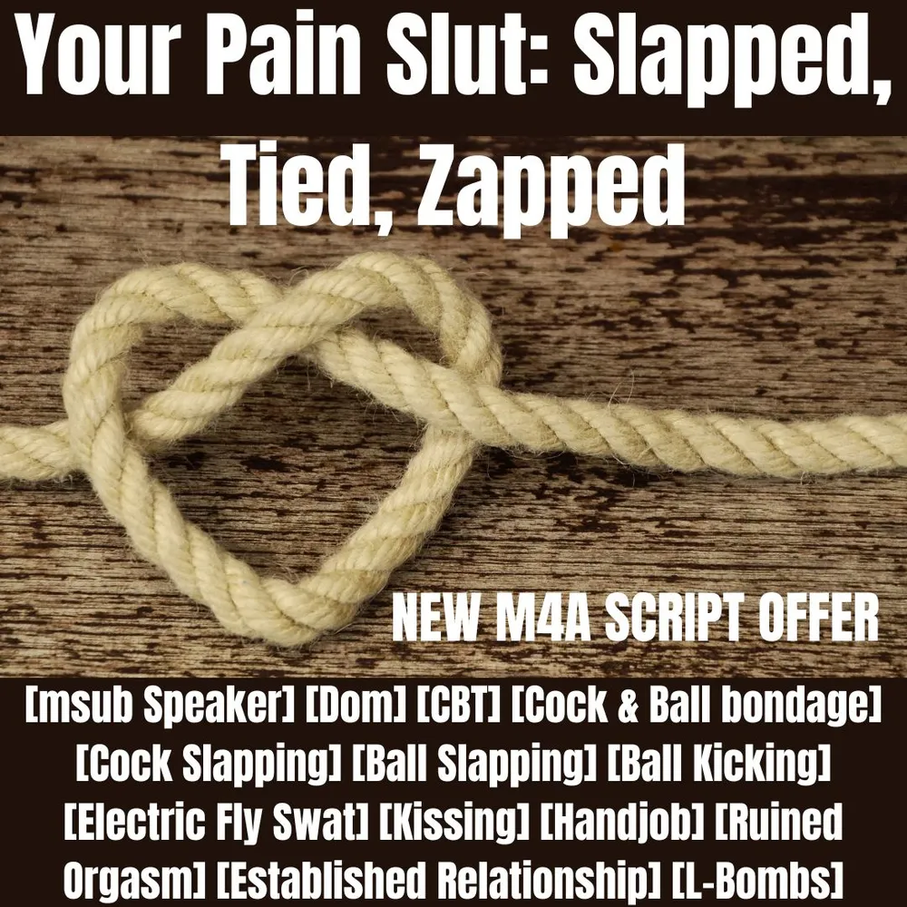Your Pain Slut: Slapped, Tied, Zapped