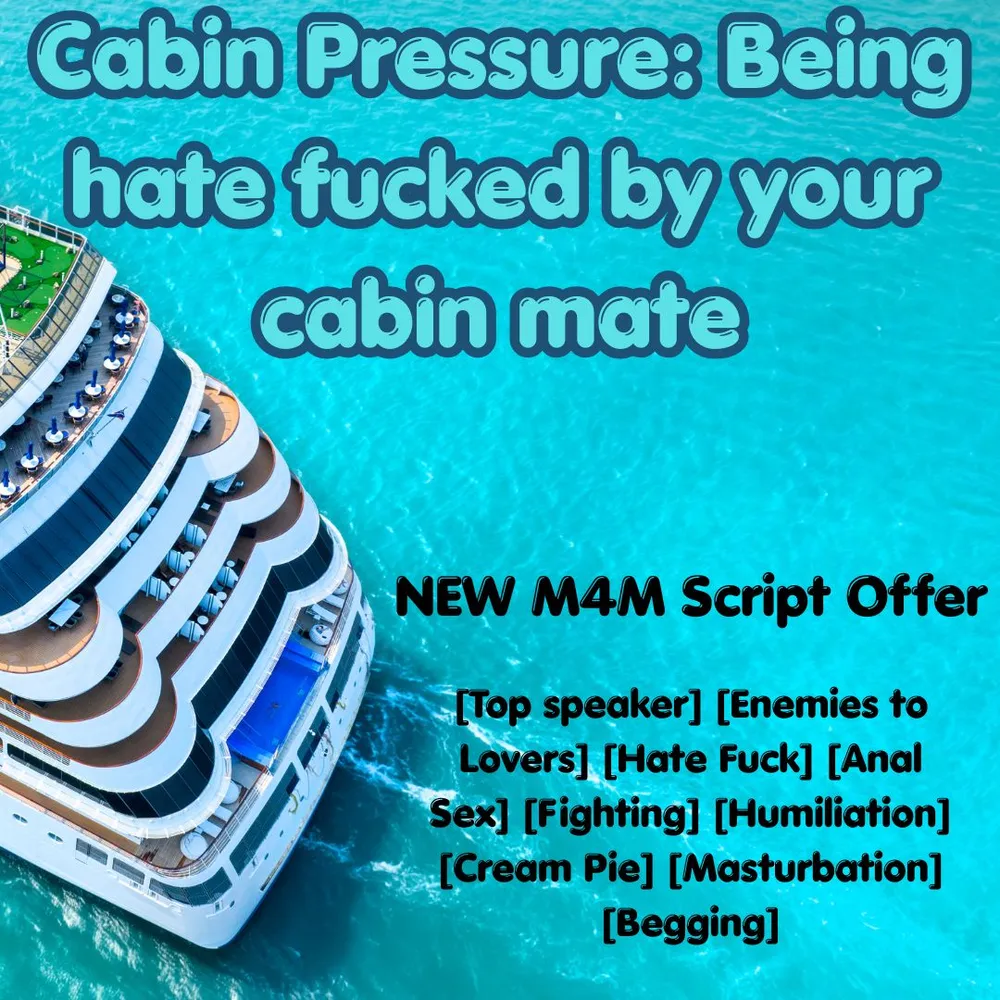 Cabin Pressure: Being Hate Fucked by Your Cabin Mate