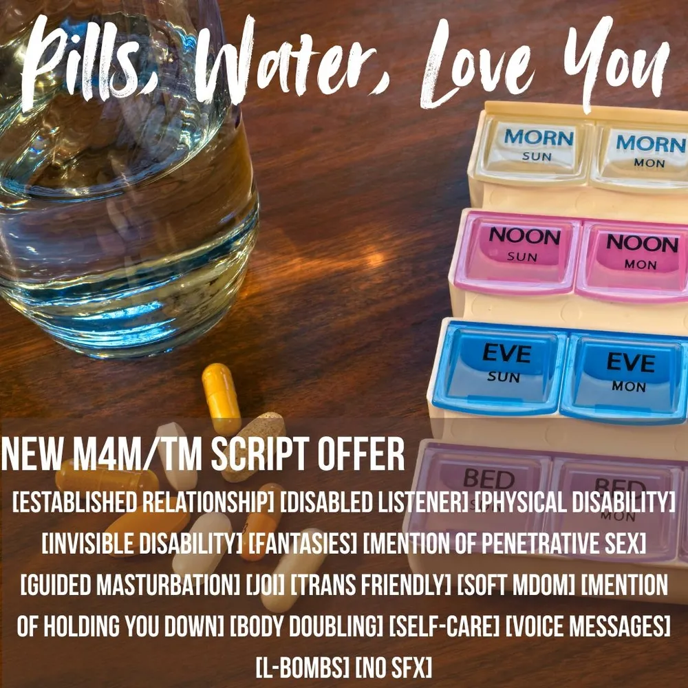 Pills, Water, Love You
