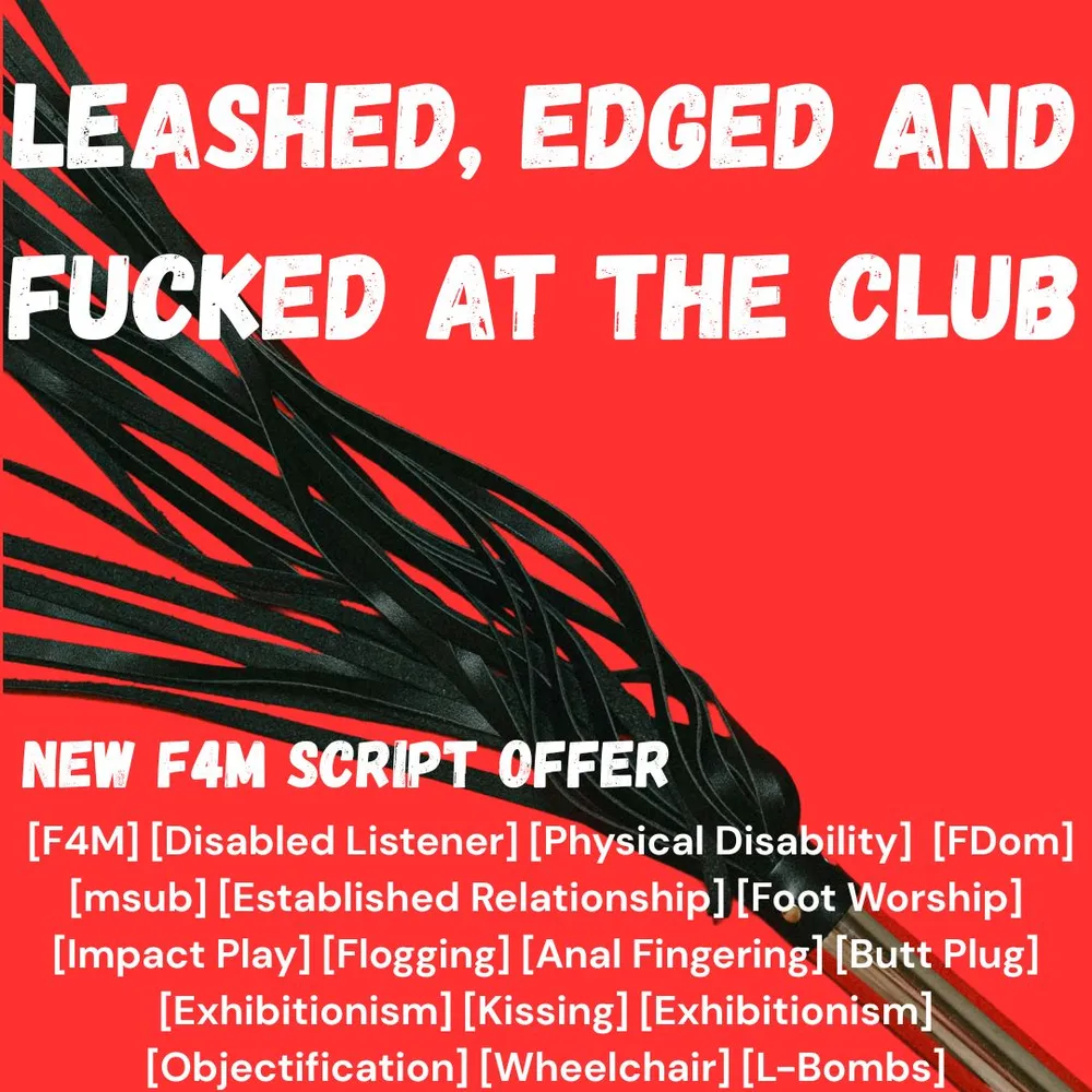 Leashed, Edged and Fucked at the Club